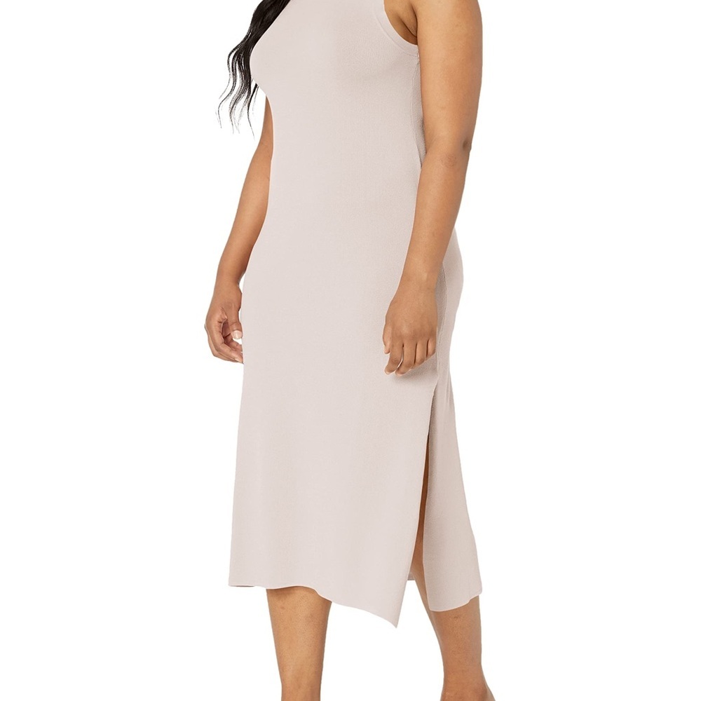 The Drop women’s sweater dress medium Silver Cloud